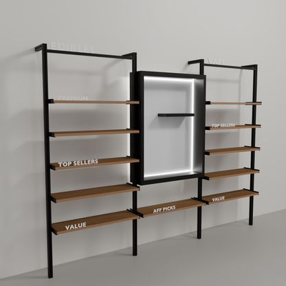 Outrigger Wall Display