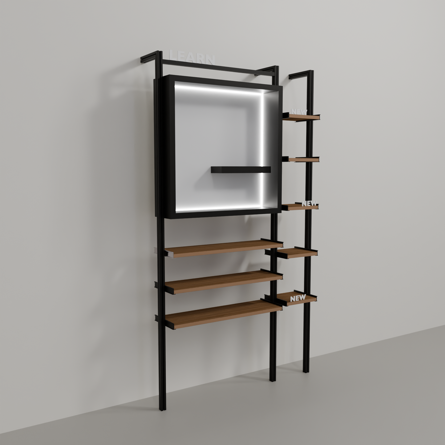 Outrigger Wall Display