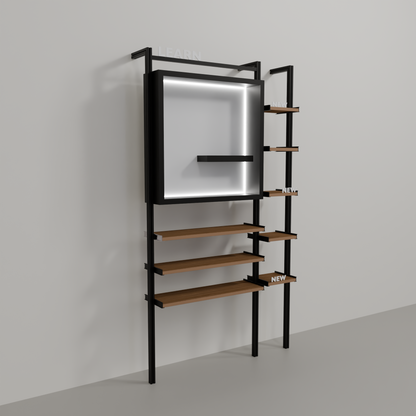 Outrigger Wall Display